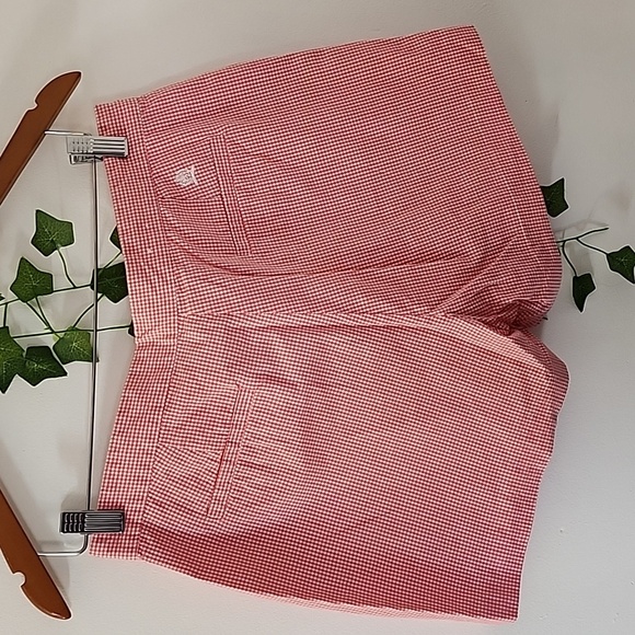 Tommy Hilfiger Pink Red Gingham Shorts - Picture 9 of 9